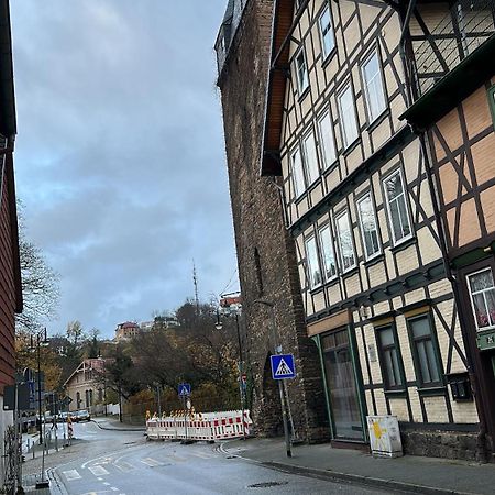 Ferienwohnung Am Westerntor Jule Inkl Parkplatz Wernigerode Exteriör bild