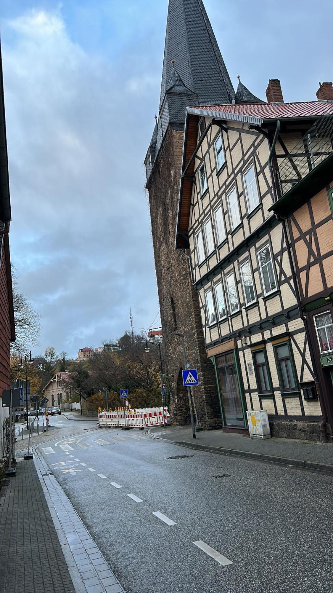 Ferienwohnung Am Westerntor Jule Inkl Parkplatz Wernigerode Exteriör bild